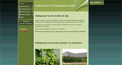 Desktop Screenshot of hekkplanter.net