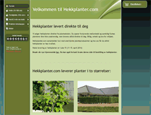 Tablet Screenshot of hekkplanter.net