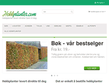 Tablet Screenshot of hekkplanter.com